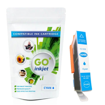 Compatible HP 364 XL Cyan Ink Cartridge