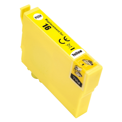Cartouche d'encre jaune compatible Epson 16 T1624