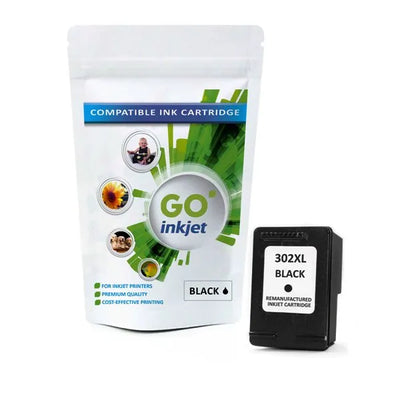 Compatible HP 302 XL Black Ink Cartridge
