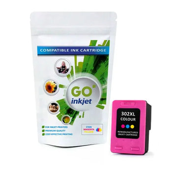 Compatible HP 302XL Colour Ink Cartridge