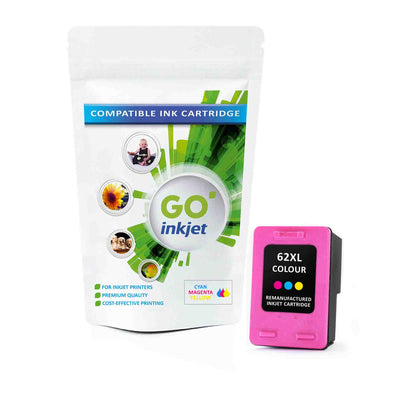 Compatible HP 62 XL Colour Ink Cartridge