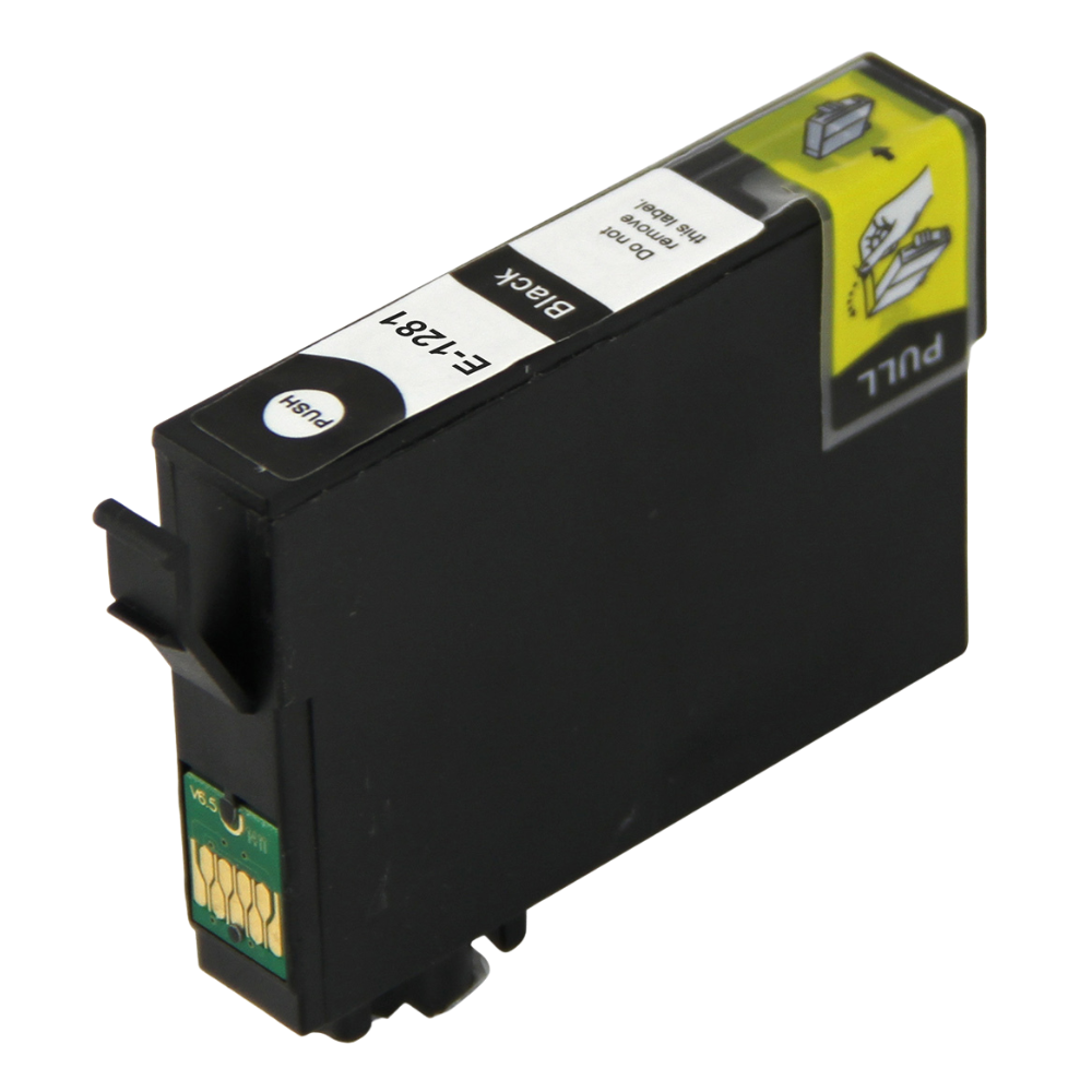 Cartouche d'encre noire compatible Epson T1281