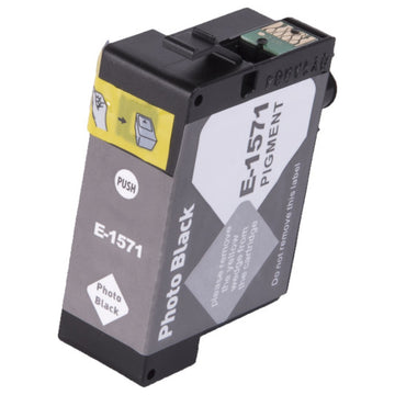 Compatible Epson T1571 Photo Black Ink Cartridge